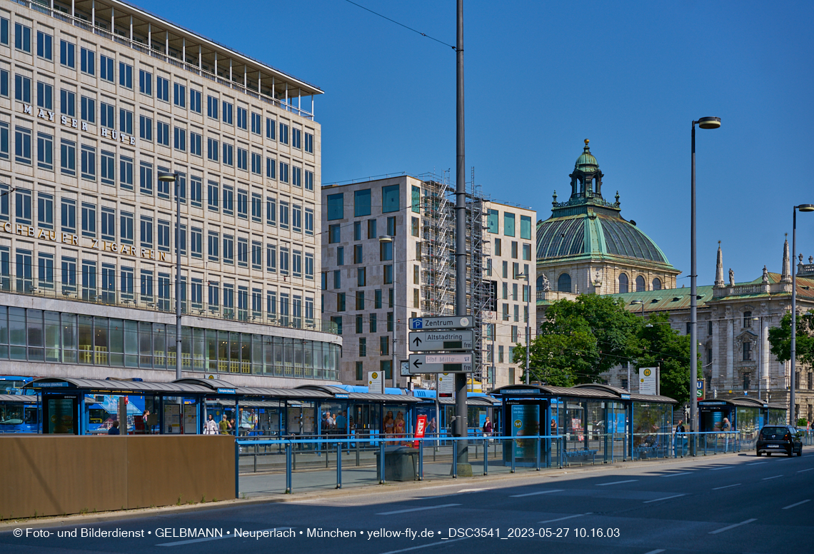 Mai 2023 - Neubau des Hotels Königshof am Stachus in München